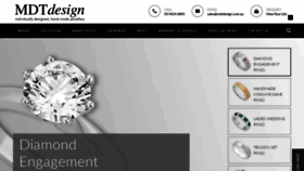 What Mdtdesign.com.au website looked like in 2019 (4 years ago)