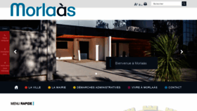 What Mairie-morlaas.fr website looked like in 2019 (4 years ago)