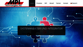 What Mpi.ch website looked like in 2019 (4 years ago)