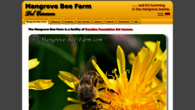 What Mangrove-bee-farm.com website looked like in 2019 (4 years ago)