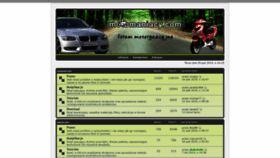 What Motomaniacy.com website looked like in 2019 (4 years ago)