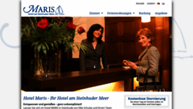 What Maris-steinhuder-meer.de website looked like in 2019 (4 years ago)