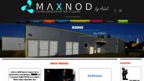 What Maxnod.com website looked like in 2019 (5 years ago)