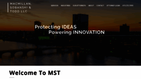 What Mstfirm.com website looked like in 2019 (4 years ago)