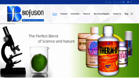 What Mybiofusion.com website looked like in 2019 (4 years ago)
