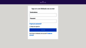 What Myhallmark.com website looked like in 2019 (4 years ago)