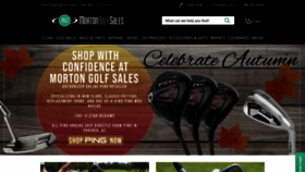 What Mortongolfsales.com website looked like in 2019 (4 years ago)