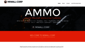 What Miwallcorp.com website looked like in 2019 (4 years ago)