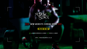 What Musclejunkie.co.za website looked like in 2019 (4 years ago)