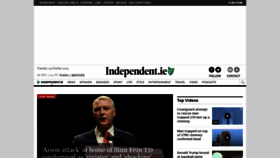 What M.independent.ie website looked like in 2019 (4 years ago)