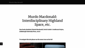 What Murdomacdonald.wordpress.com website looked like in 2019 (4 years ago)