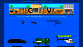 What Mecajeux.com website looked like in 2019 (4 years ago)