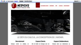 What Medysys.com website looked like in 2019 (4 years ago)