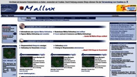 What Mallux.de website looked like in 2019 (4 years ago)