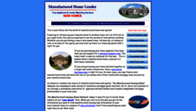 What Manufacturedhomelender.com website looked like in 2019 (4 years ago)