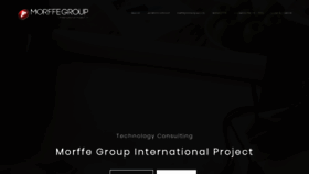 What Morffegroup.com website looked like in 2019 (4 years ago)