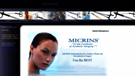 What Micrins.com website looked like in 2019 (4 years ago)