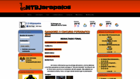 What Mtbjarapalos.com website looked like in 2019 (4 years ago)