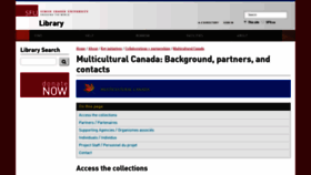 What Multiculturalcanada.ca website looked like in 2019 (4 years ago)