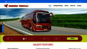 What Manishbus.in website looked like in 2019 (4 years ago)