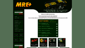 What Mre.co.uk website looked like in 2019 (4 years ago)