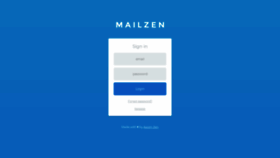 What Mailzen.io website looked like in 2019 (4 years ago)