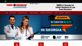 What Mbbs-georgia.com website looked like in 2019 (4 years ago)
