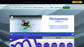 What Miorganizzo.com website looked like in 2019 (4 years ago)