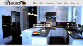 What Monarchkitchenbathdesign.com website looked like in 2019 (4 years ago)