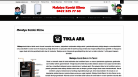 What Malatyakombiklima.com website looked like in 2019 (4 years ago)