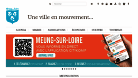 What Meung-sur-loire.com website looked like in 2019 (4 years ago)