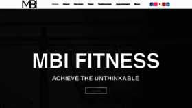 What Mbifitness.com website looked like in 2019 (4 years ago)