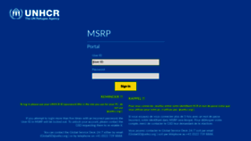 What Msrp.unhcr.org website looked like in 2019 (4 years ago)