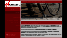 What Michellier-travaux-publics.fr website looked like in 2019 (4 years ago)