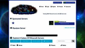 What Mc-servers.com website looked like in 2019 (4 years ago)