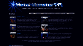 What Metal-monster.com website looked like in 2019 (4 years ago)