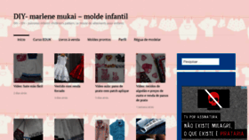 What Marlenemukaimoldeinfantil.com.br website looked like in 2019 (4 years ago)