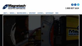 What Magnetech.com website looked like in 2019 (4 years ago)