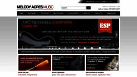 What Melodyacresmusic.com website looked like in 2019 (4 years ago)