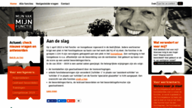 What Mijnvakmijnfunctie.nl website looked like in 2019 (4 years ago)
