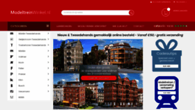 What Modeltreinwinkel.nl website looked like in 2019 (4 years ago)
