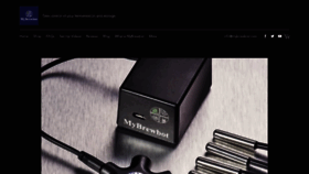 What Mybrewbot.com website looked like in 2019 (5 years ago)