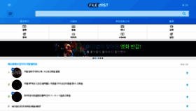 What M.filecast.co.kr website looked like in 2019 (4 years ago)