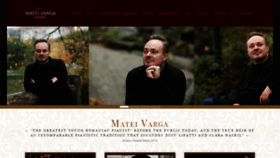 What Mateivarga.com website looked like in 2019 (4 years ago)