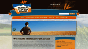 What Montanaflour.com website looked like in 2019 (4 years ago)
