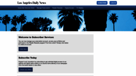 What Myaccount.dailynews.com website looked like in 2019 (4 years ago)