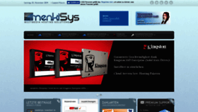 What Menkisys.eu website looked like in 2019 (4 years ago)