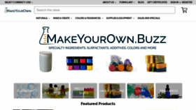 What Makeyourown.buzz website looked like in 2019 (4 years ago)