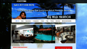 What Mywildvacationdr.com website looked like in 2019 (4 years ago)