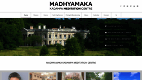 What Madhyamaka.org website looked like in 2019 (4 years ago)